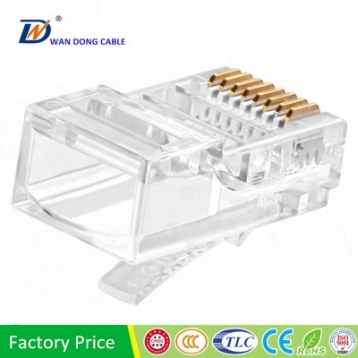 Cat6 Cat5 Rj45 Metal 8 Pin Price Ethernet Rj45 Connector