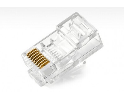 Hot Sales Cat5e Cat6 Shielded And Unshielded Network RJ45 Connectors Plug