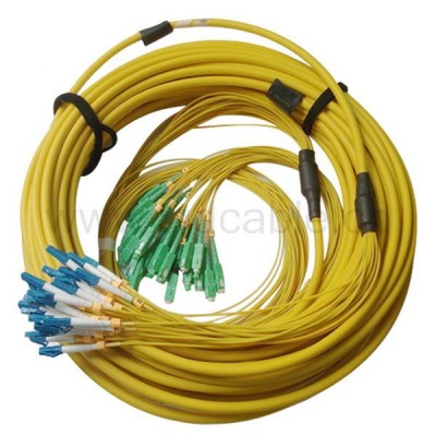 Singlemode 12 fibers LC/UPC-SC/UPC Fiber Optical patch Cord