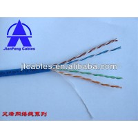 jianfeng high quality 23 awg Lan cable Network Lan Cable UTP CAT.6 With Max Transmitting frequency 250 MHZ