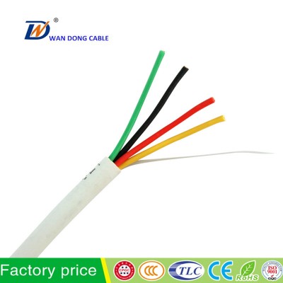 4 cores unshielded alarm cable 100m/roll PE film package