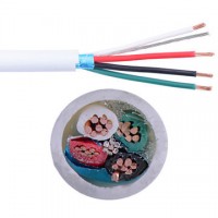 2/4/6/8 cores 18AWG solid copper alarm cable